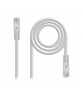 Latiguillo cable red nanocable rj45 lszh cat.6 1.5m gris 1.5m - awg24 - gris