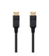 Cable displayport m - m 3m nanocable negro retail dp - m - dp - m -  3m -  conectores oro -  5.4 gbits