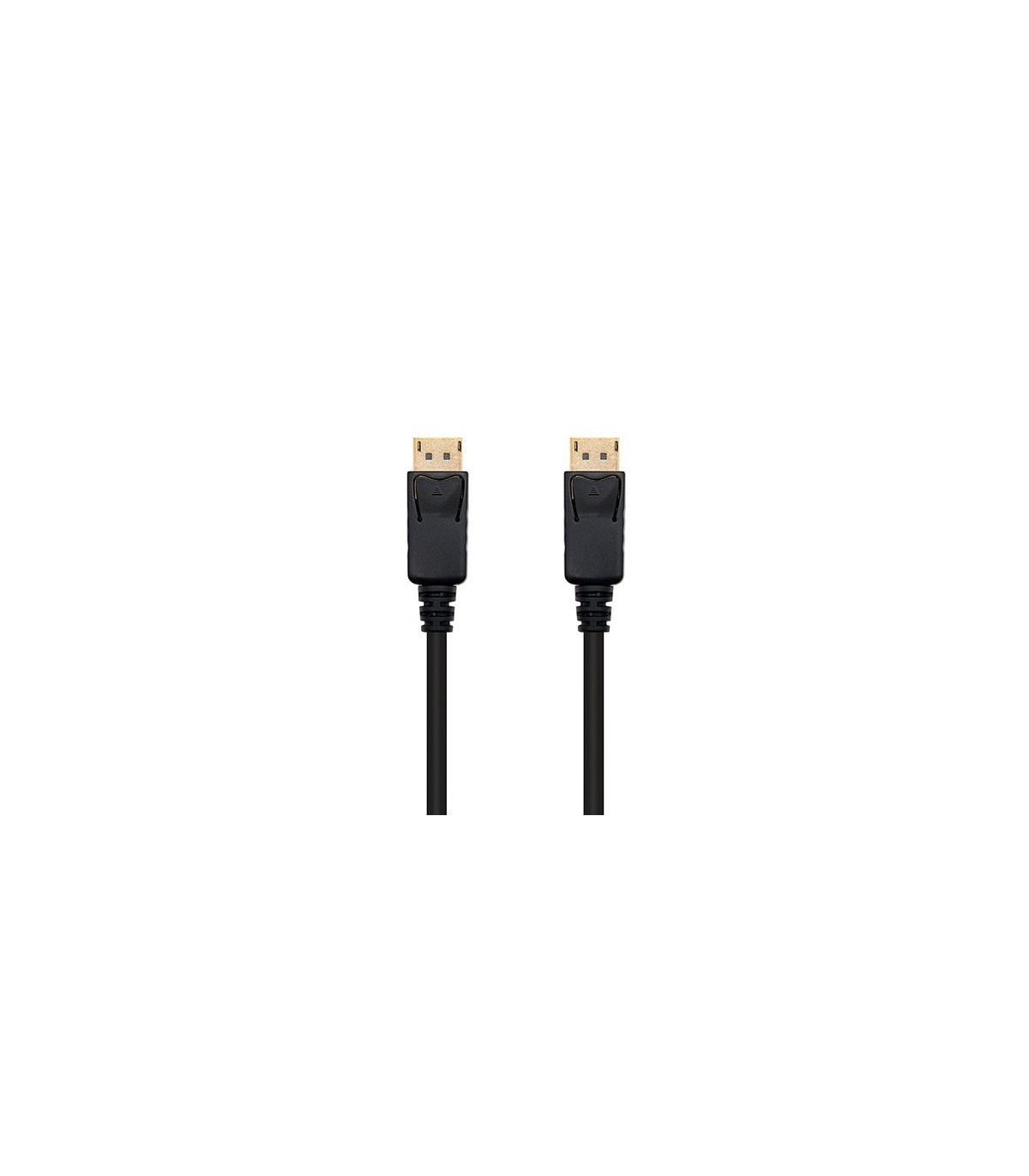 Cable displayport m - m 3m nanocable negro retail dp - m - dp - m -  3m -  conectores oro -  5.4 gbits