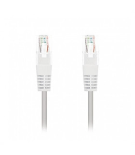 Cable red nanocable latiguillo rj45 utp cat6 1m blanco