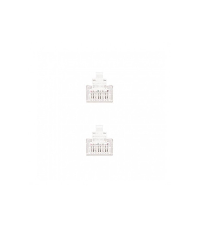 Cable red nanocable latiguillo rj45 utp cat6 1m blanco