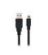 Cable usb(a) 2.0 a mini usb(b) nanocable 1.8m -  macho - macho -  negro