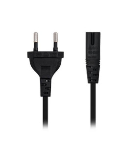 Cable alimentacion tipo philip forma 8 nanocable 1.5m negro cee7 -  16 -  m - c7 -  h