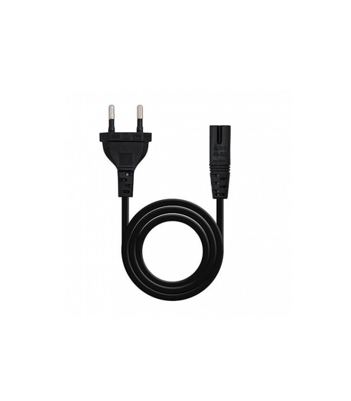 Cable alimentacion tipo philip forma 8 nanocable 1.5m negro cee7 -  16 -  m - c7 -  h