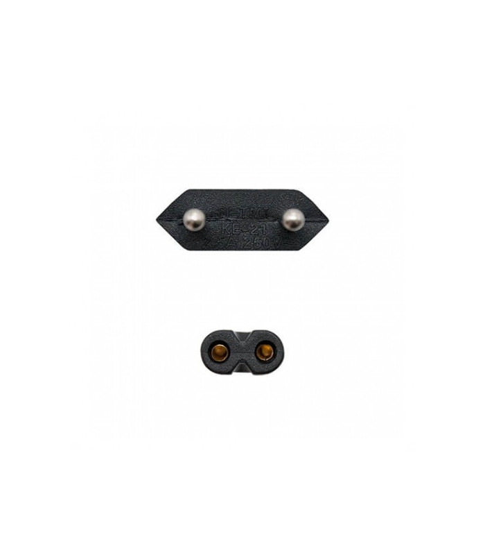 Cable alimentacion tipo philip forma 8 nanocable 1.5m negro cee7 -  16 -  m - c7 -  h