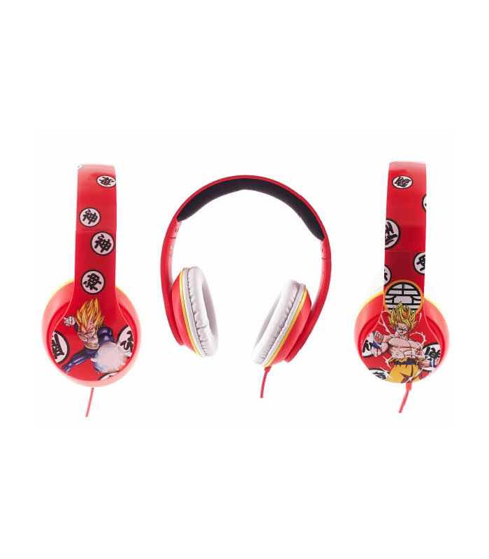 Auriculares teknofun madcow entertainment dragon ball z goku & vegeta