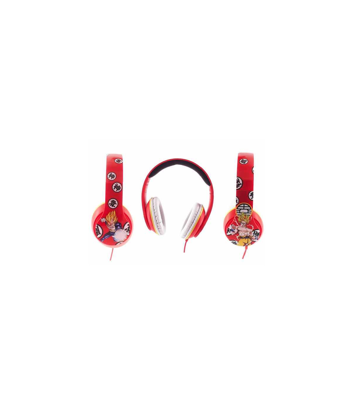 Auriculares teknofun madcow entertainment dragon ball z goku & vegeta