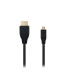 Cable micro hdmi tipo d a hdmi tipo a nanocable 1.8m negro 1.8m -  macho a macho -  alta velocidad -  negro