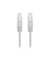 Cable red nanocable latiguillo rj45 utp cat6 0.3m gris 30cm