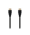 Cable hdmi 1.4 tipo a a hdmi tipo a nanocable 5m - macho - macho - alta velocidad - 4k - 10.2gbps - negro