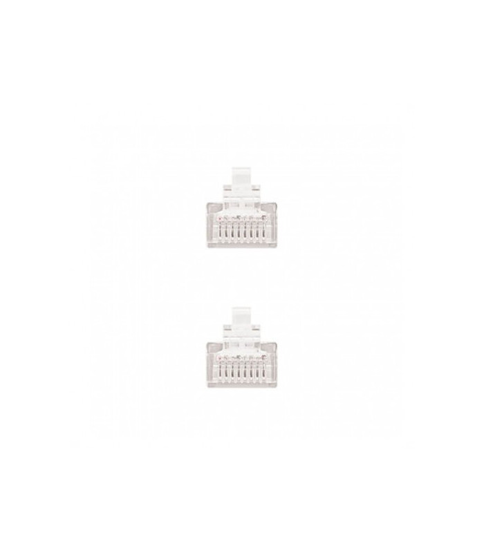 Cable red nanocable latiguillo rj45 utp cat6 0.25m gris 25cm