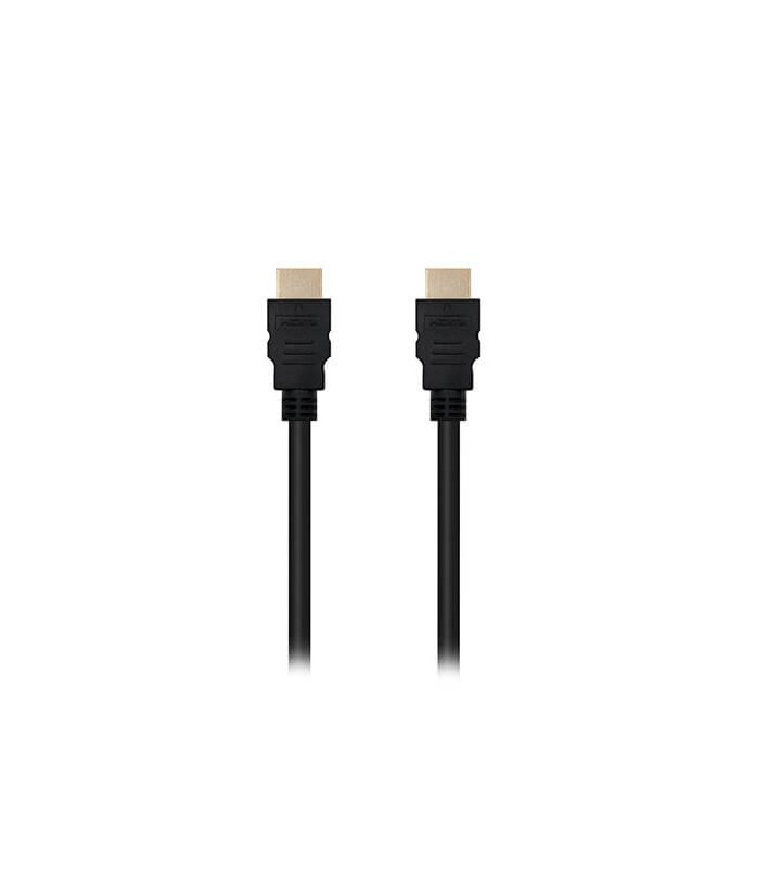 Cable hdmi 2.0 premium tipo a a hdmi tipo a nanocable 3m -  macho - macho -  alta velocidad -  4k -  18gbps -  negro