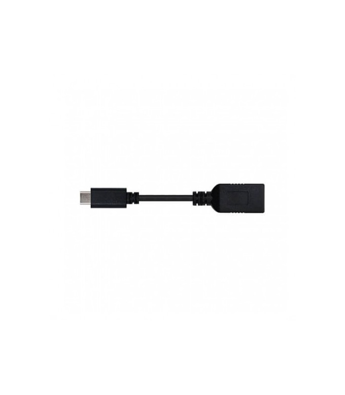 Cable otg usb tipo a 3.1 a usb tipo c 3.1 nanocable 15cm -  hembra - macho -  negro