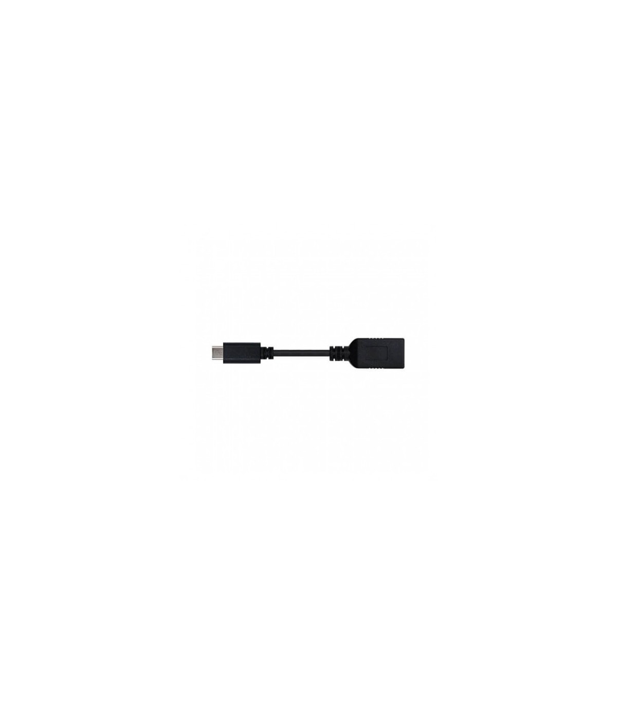 Cable otg usb tipo a 3.1 a usb tipo c 3.1 nanocable 15cm -  hembra - macho -  negro