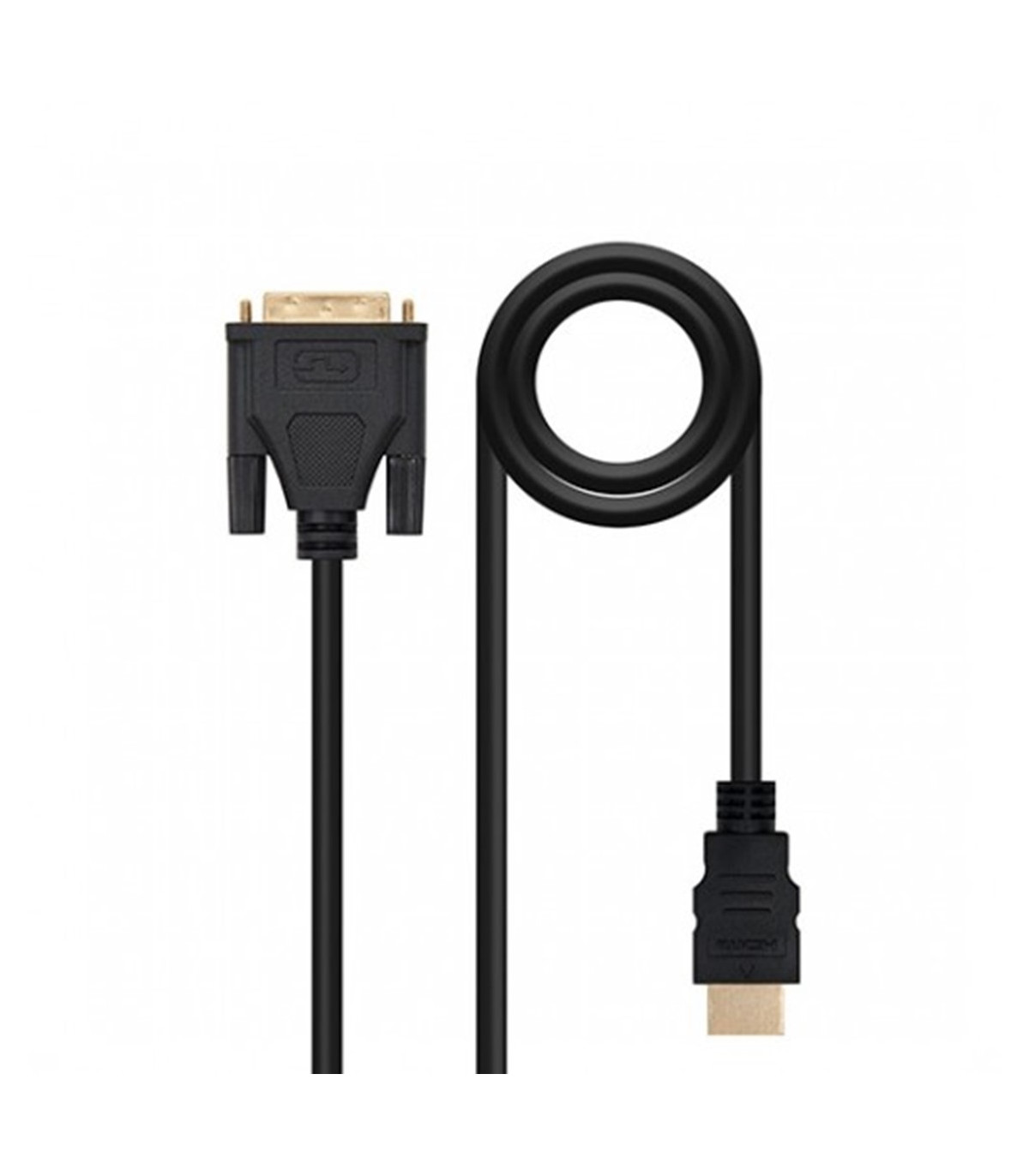 Cable dvi a hdmi nanocable macho - macho 1.8m