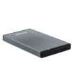 Caja externa tooq tqe - 2527g para hhd - ssd 2.5 pulgadas 9.5mm sata usb 3.0 gris