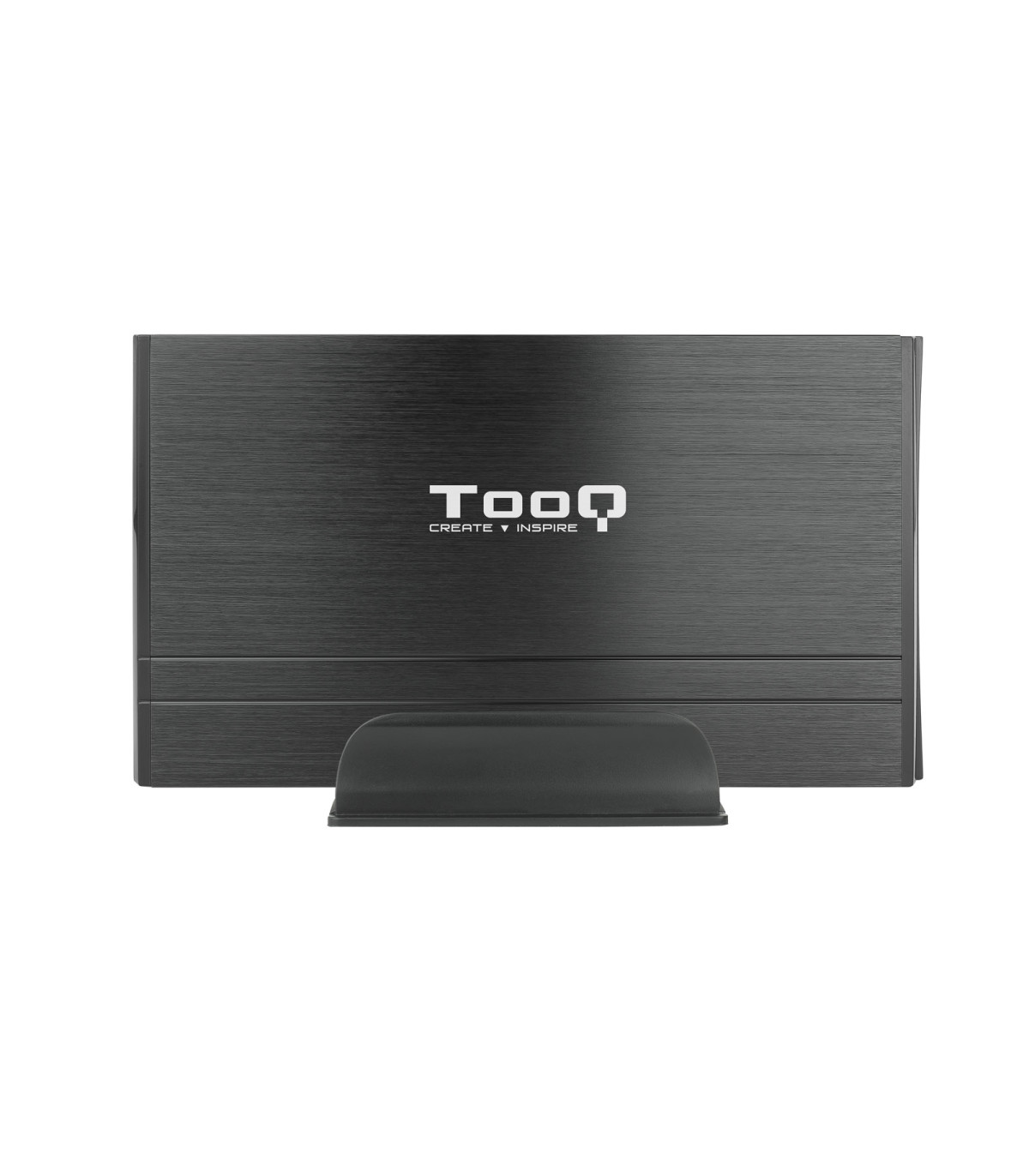 Caja externa tooq tqe - 3520b para hdd 3.5 pulgadas sata - ide usb 2.0 negro
