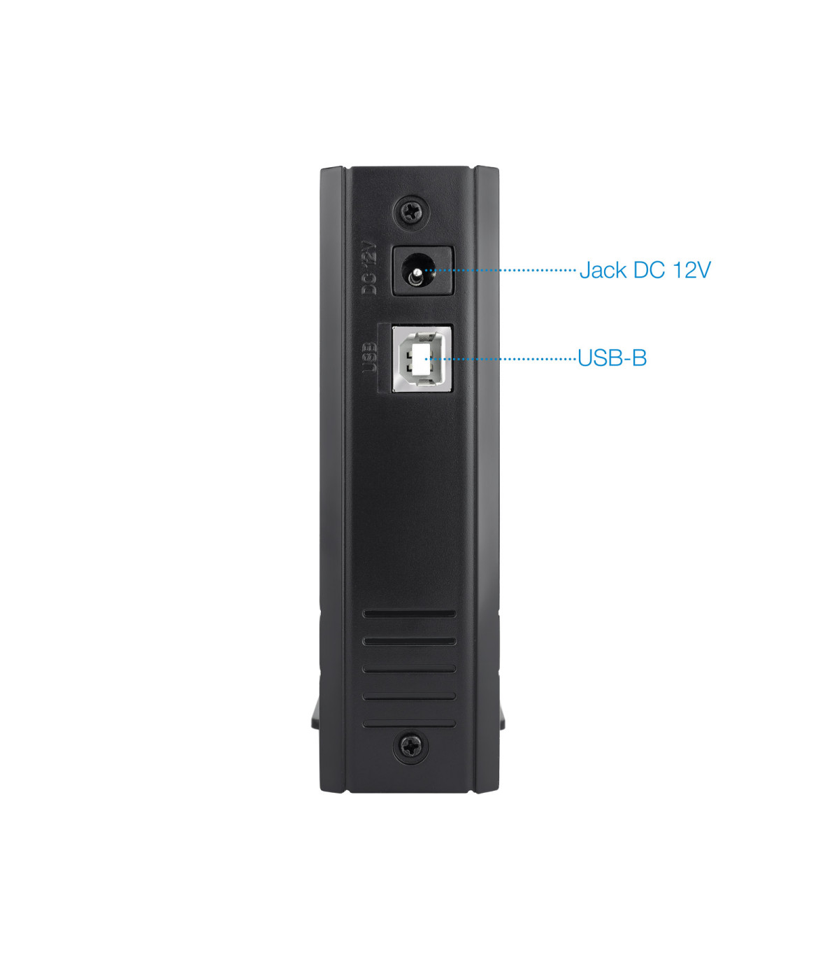 Caja externa tooq tqe - 3520b para hdd 3.5 pulgadas sata - ide usb 2.0 negro