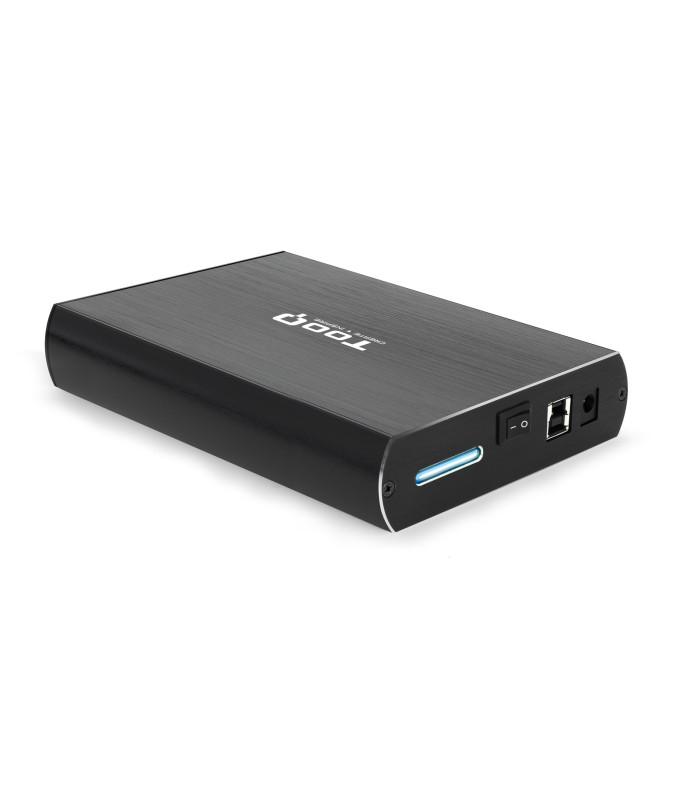 Caja externa tooq tqe - 3531b 3.5 pulgadas sata usb 3.0 negro