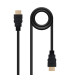 Cable hdmi 1.3 nanocable 1.8m negro -  macho - macho