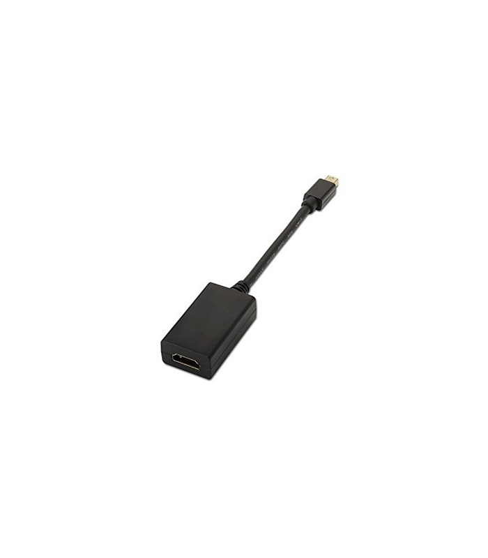Cable nanocable conversor minidisplay port a hdmi macho - hembra 15cm negro
