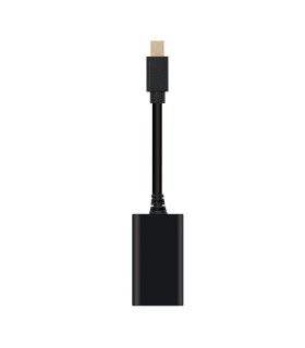 Cable nanocable conversor minidisplay port a hdmi macho - hembra 15cm negro