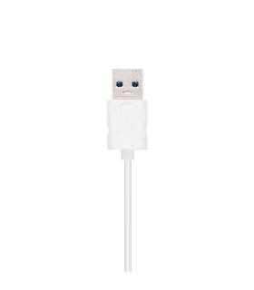 Cable conversor usb 3.0 a gigabit ethernet nanocable 10 - 100 - 1000mbps 15cm - macho - hembra - aluminio