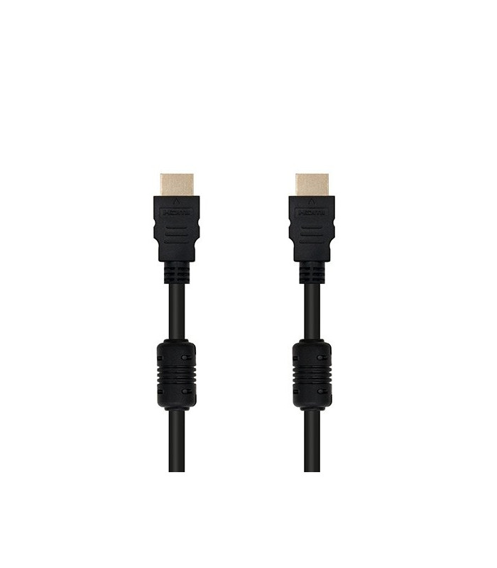 Cable hdmi alta velocidad nanocable 10m -  macho - macho -  negro