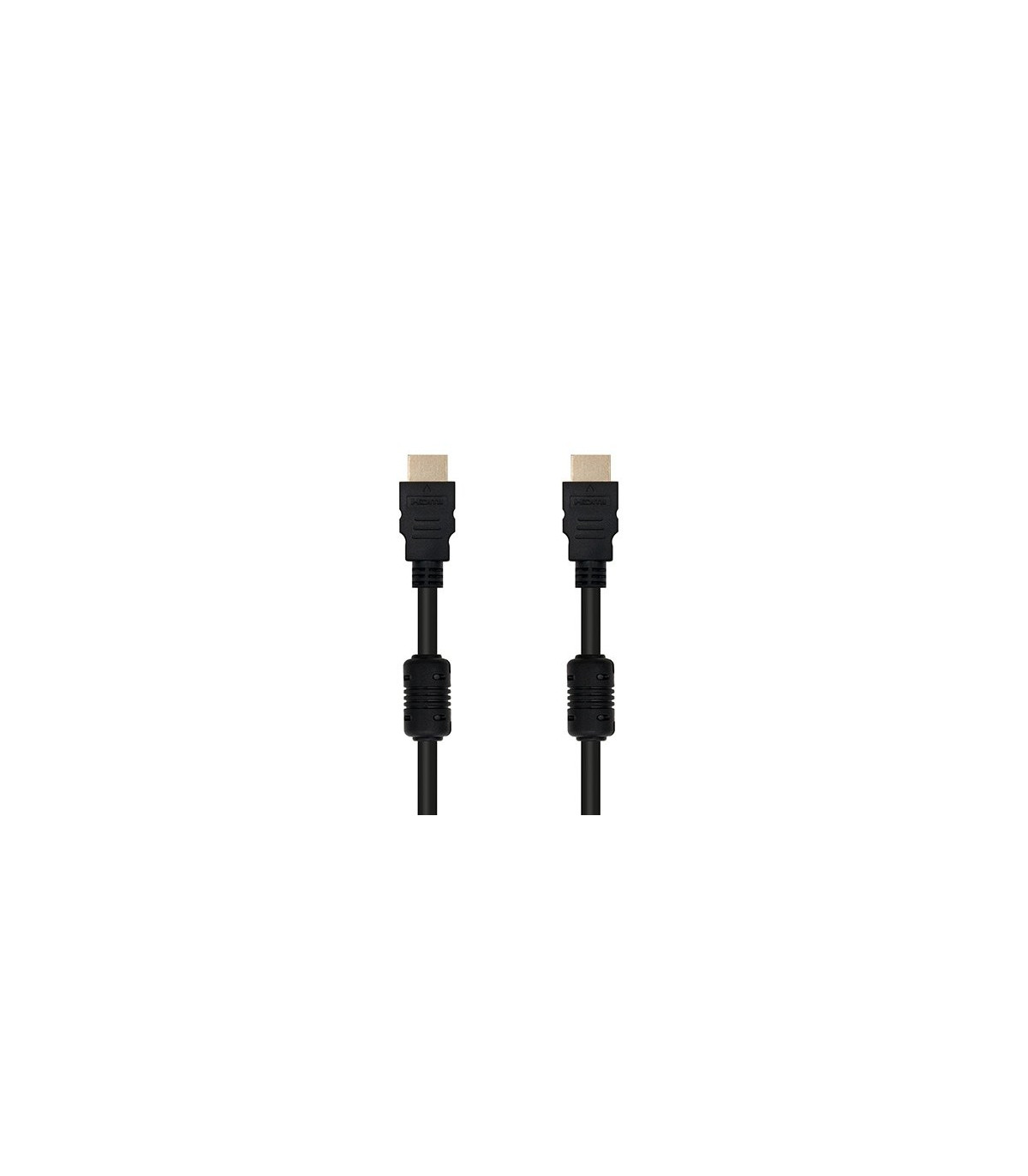 Cable hdmi alta velocidad nanocable 10m -  macho - macho -  negro