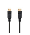 Cable displayport nanocable 2m - macho - macho - negro