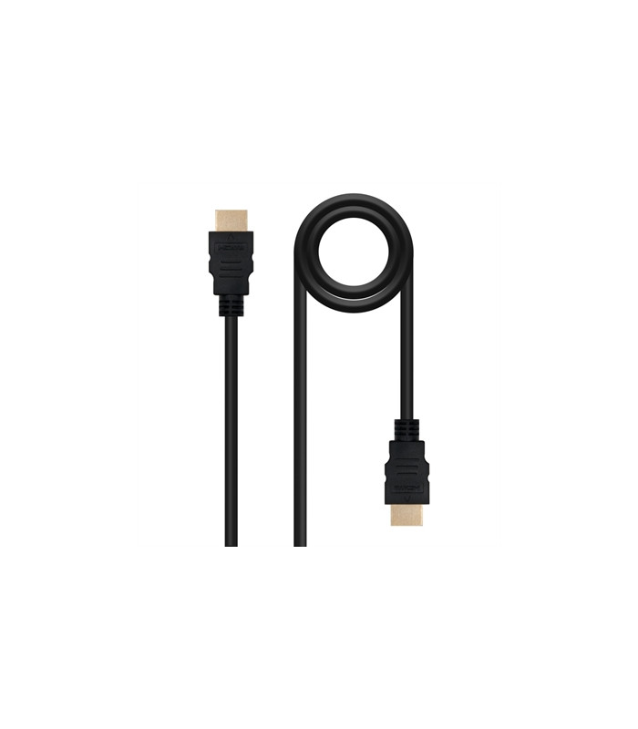Cable hdmi 1.3 nanocable 1m -  macho - macho -  negro