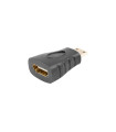 Adaptador lanberg hdmi hembra a hdmi mini c macho