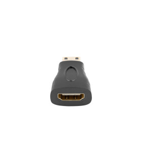 Adaptador lanberg hdmi hembra a hdmi mini c macho