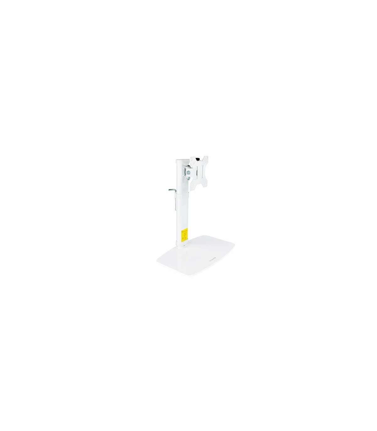 Soporte de mesa tv tooq 17 - 27 pulgadas blanco