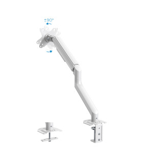 Soporte de mesa tv tooq 17 - 32 pulgadas blanco