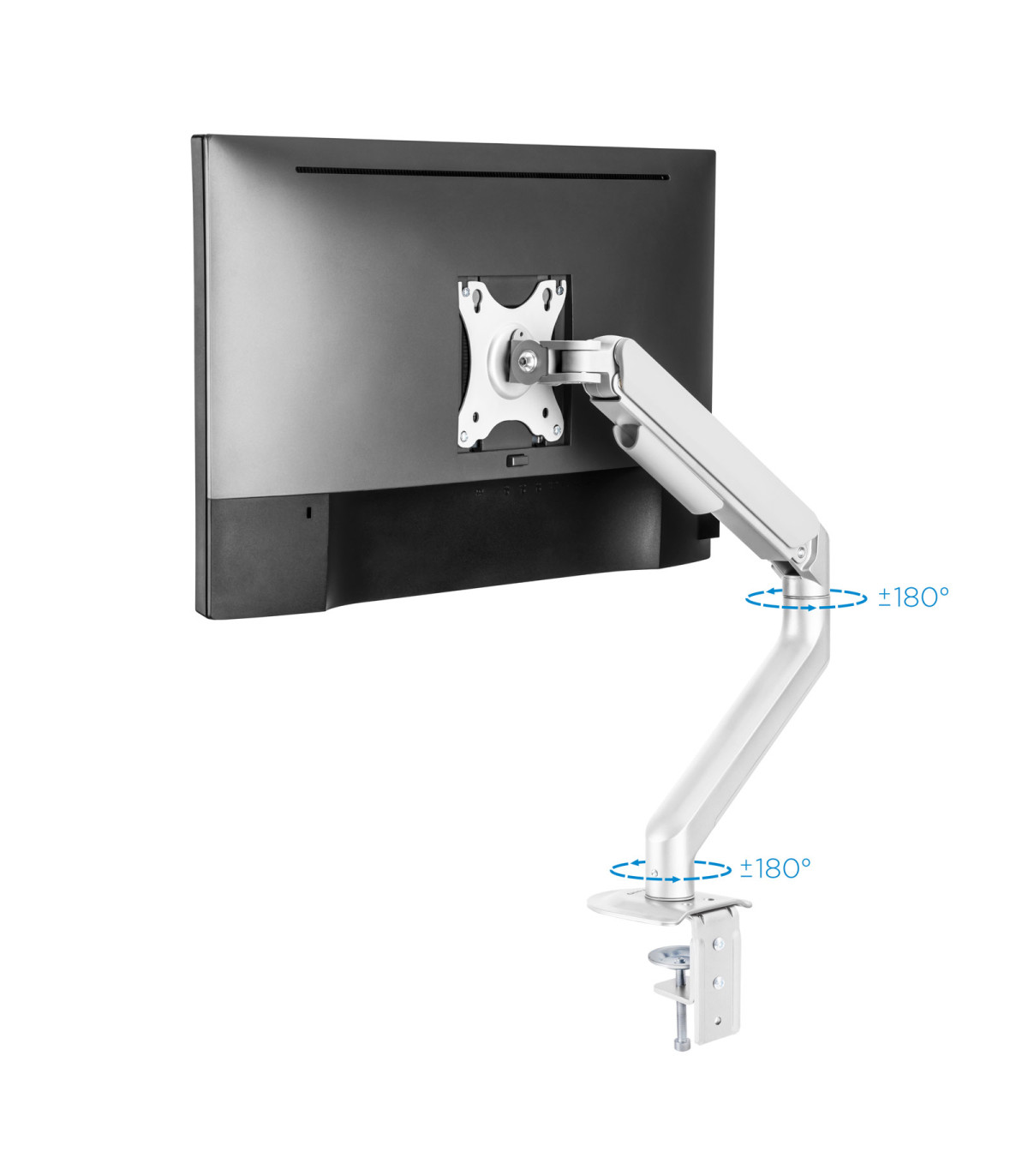 Soporte de mesa tv tooq 17 - 32 pulgadas blanco