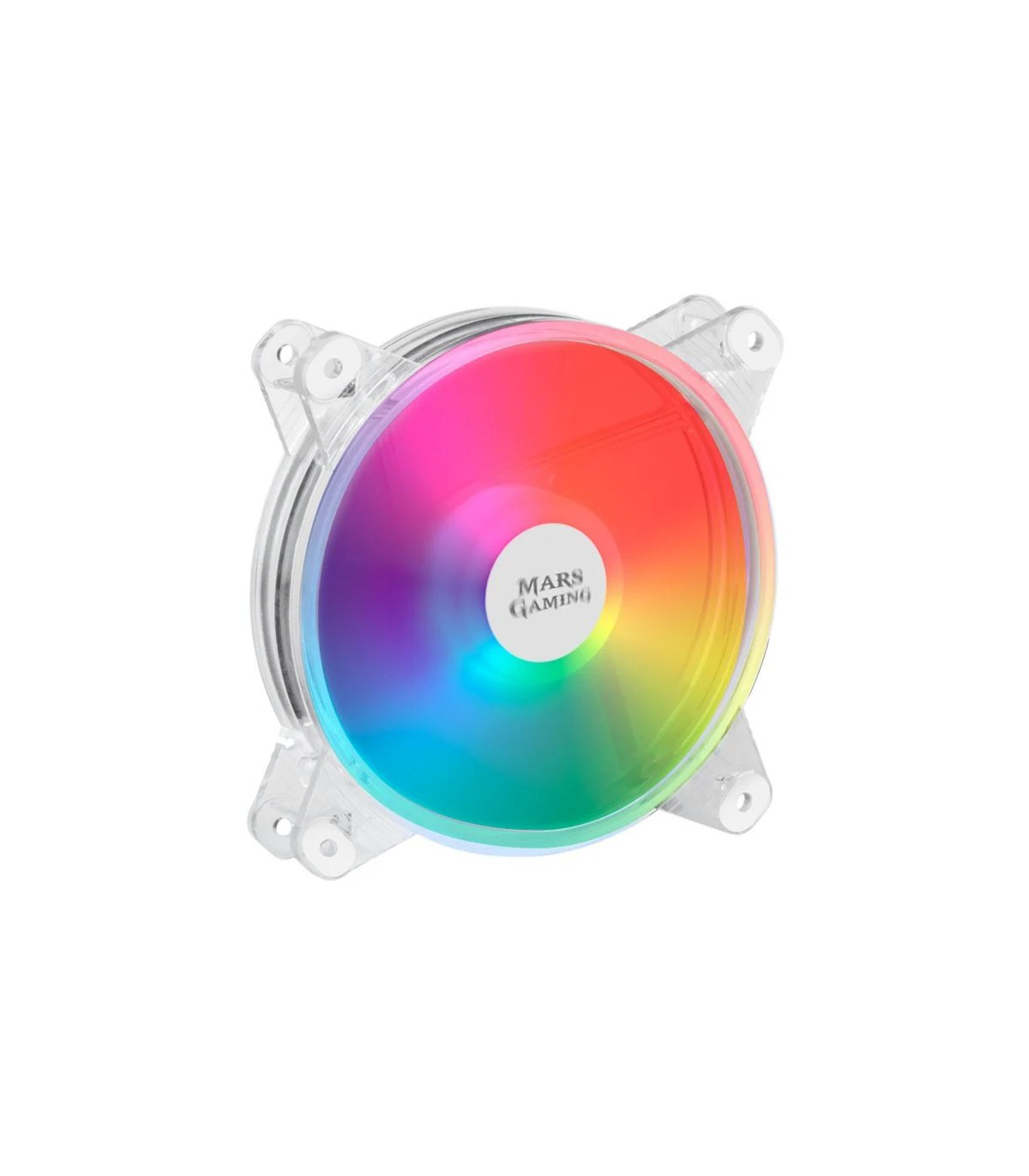 Ventilador caja mars gaming mfg chroma ultra silent 120mm rgb