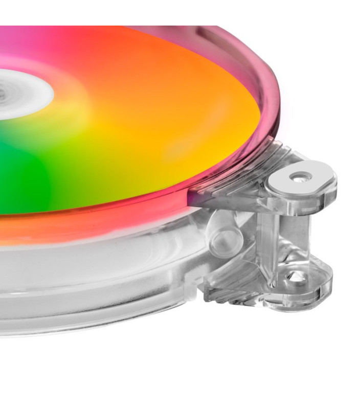 Ventilador caja mars gaming mfg chroma ultra silent 120mm rgb