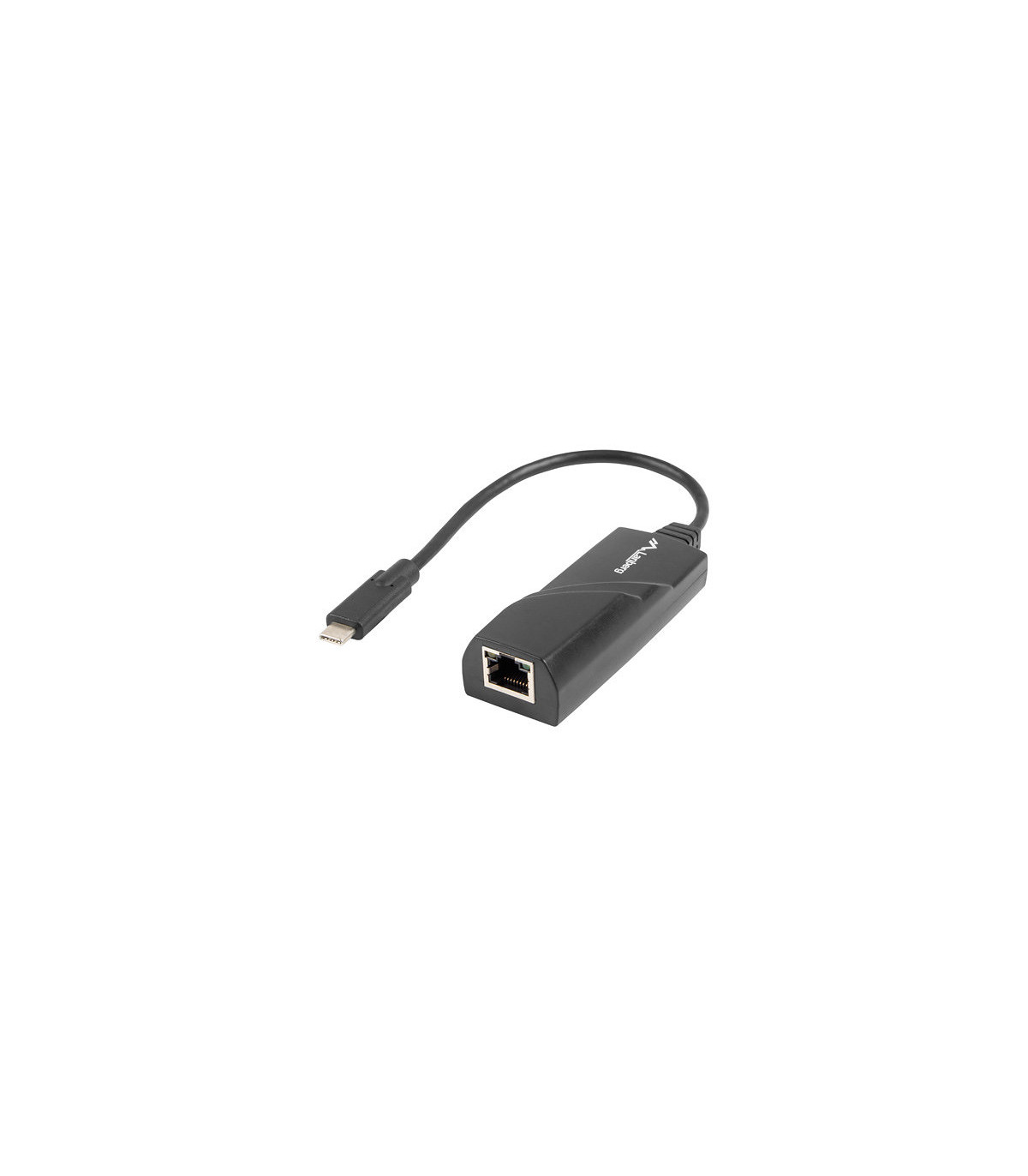 Adaptador lanberg usb tipo c 3.1 macho -  ethernet rj45 hembra -  0.15m