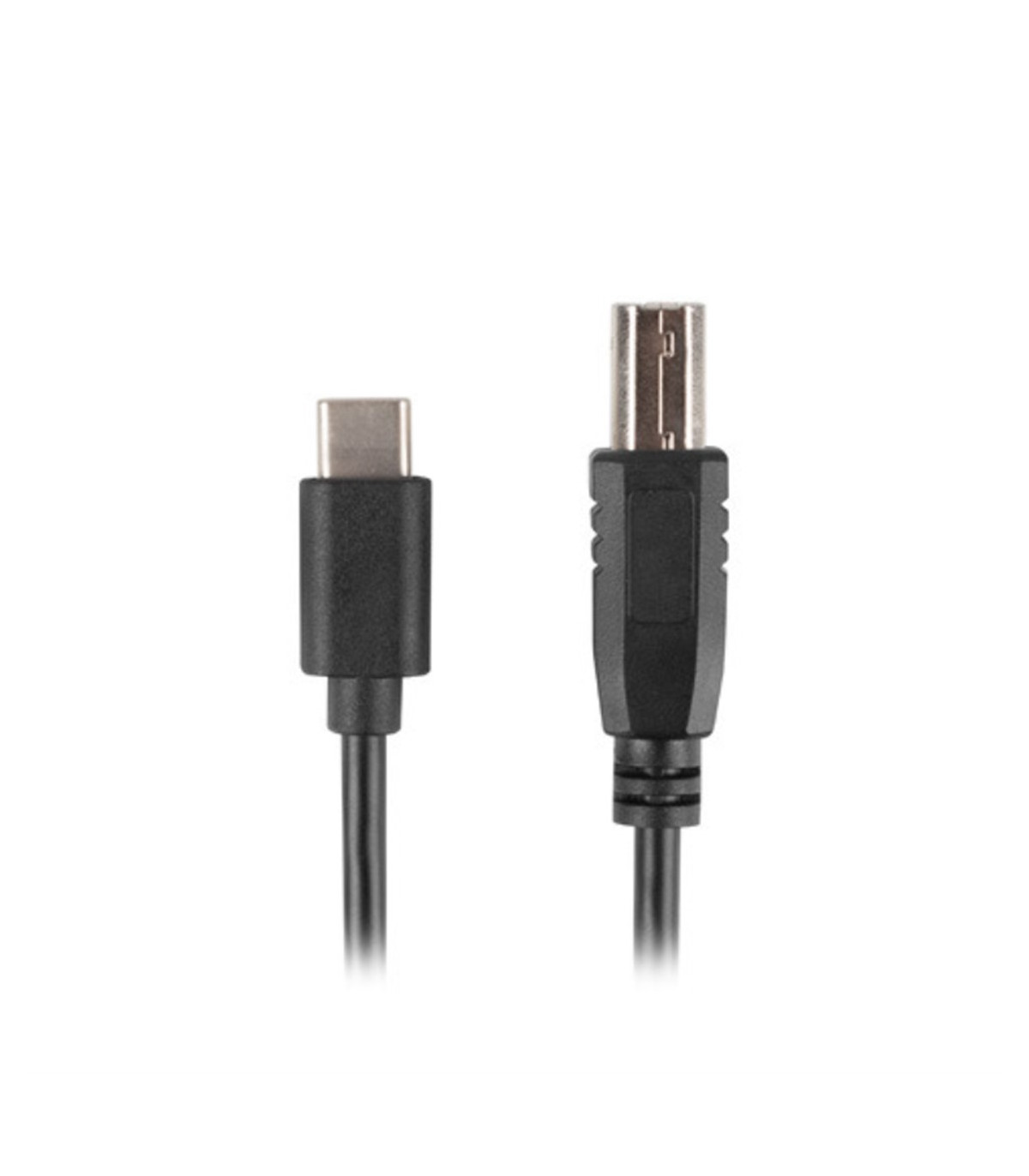 Cable usb tipo c a usb 2.0 tipo b lanberg 1.8m - macho -  macho - negro