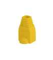 Funda protectora lanberg plb - 1000 - y para conector rj45 pack de 100 unidades amarillo