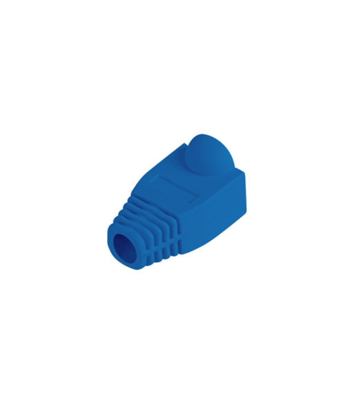 Funda protectora  lanberg plb - 1000 - b para conector rj45 pack de 100 unidades azul