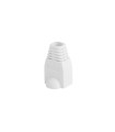 Funda protectora lanberg plb - 1000 - w para conector rj45 pack de 100 unidades blanco