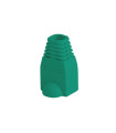 Funda protectora lanberg plb - 1000 - g para conector rj45 pack de 100 unidades verde