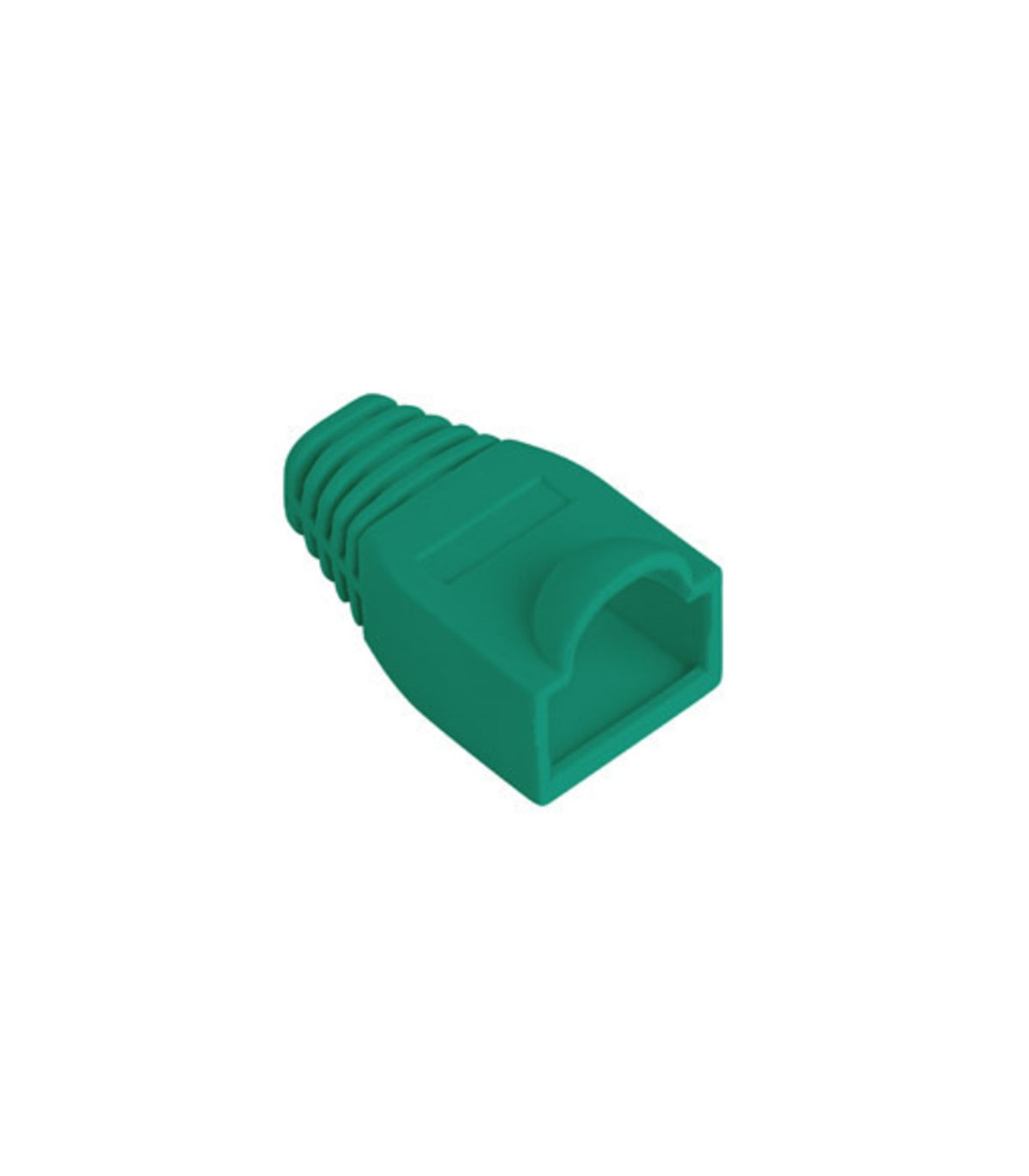 Funda protectora lanberg plb - 1000 - g para conector rj45 pack de 100 unidades verde