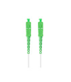 Latiguillo fibra optica sc - apc lanberg 10m mono simplex g657a2 lszh blanco