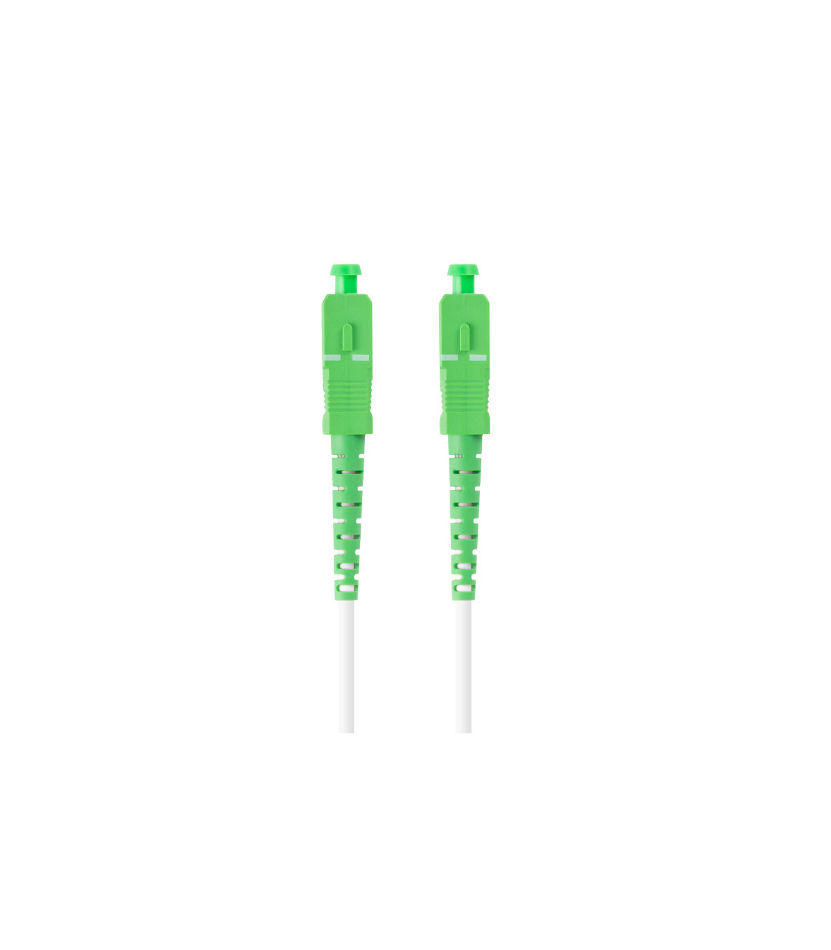 Latiguillo fibra optica sc - apc lanberg 10m mono simplex g657a2 lszh blanco
