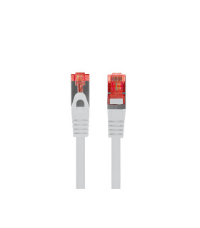 Cable red lanberg latiguillo cat.6 s - ftp lszh cu 10m gris fluke passed