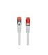 Cable red lanberg latiguillo cat.6 s - ftp lszh cu 5m gris fluke passed