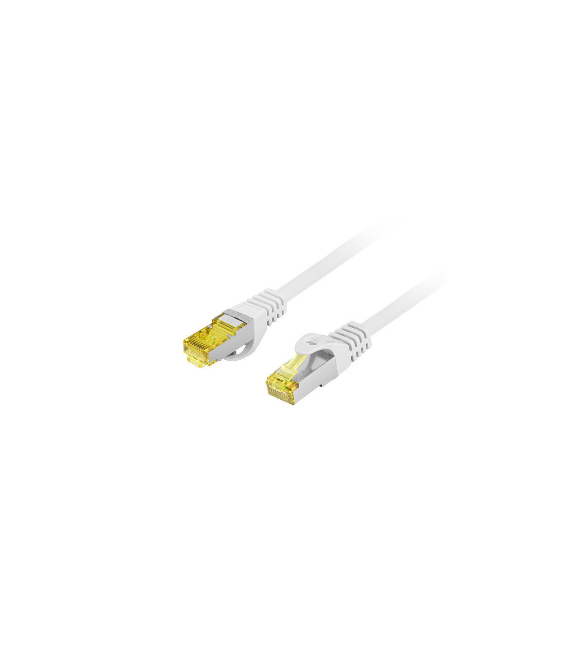 Cable red lanberg latiguillo cat.6a s - ftp lszh cu 0.25m gris fluke passed